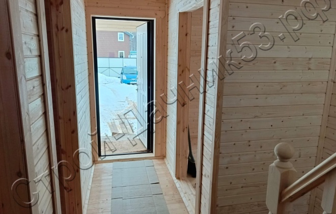 4 Каркасно-щитовой дом  Д-112, 8х6м, 82 М², Московская область, город Солнечногорск. (14)